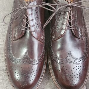 J. Crew Dark Brown Leather Oxfords